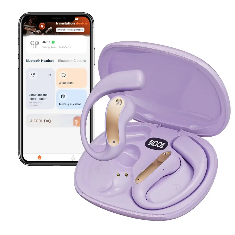 BeatJoy JM35 AI – kolory purpurowy, różowy, beżowy
